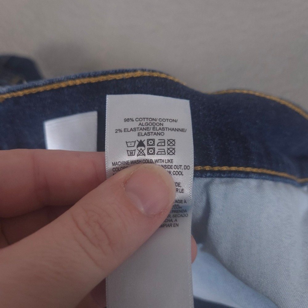 Lucky Brand Jeans Mens 48x28 Blue 181 Relaxed Straight Leg Stretch Denim Pants - Picture 9 of 15